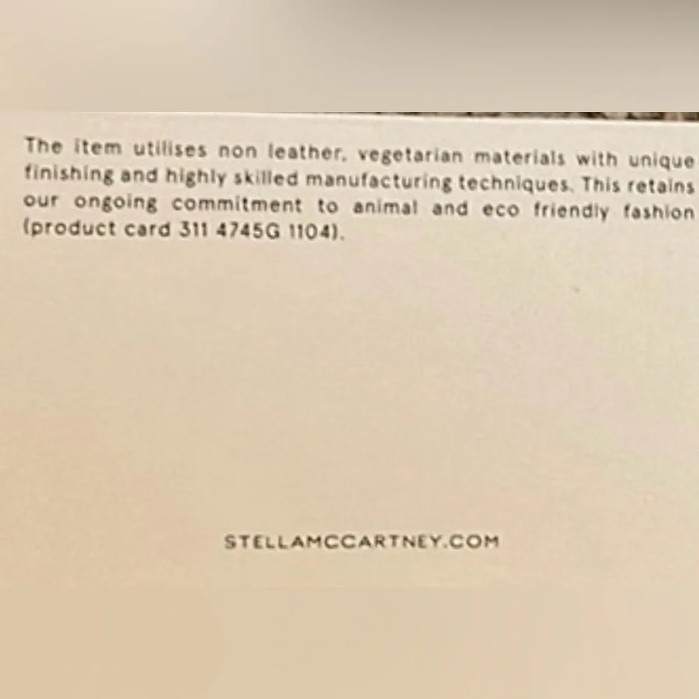 Stella McCartney EUC COA* Falabella Continental Flap Wallet Clutch -Cyan . - Picture 16 of 17